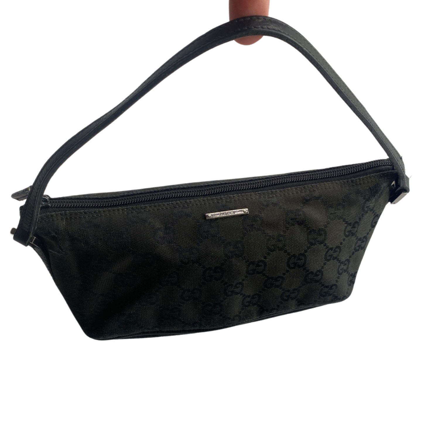 GUCCI BOAT POCHETTE BLACK