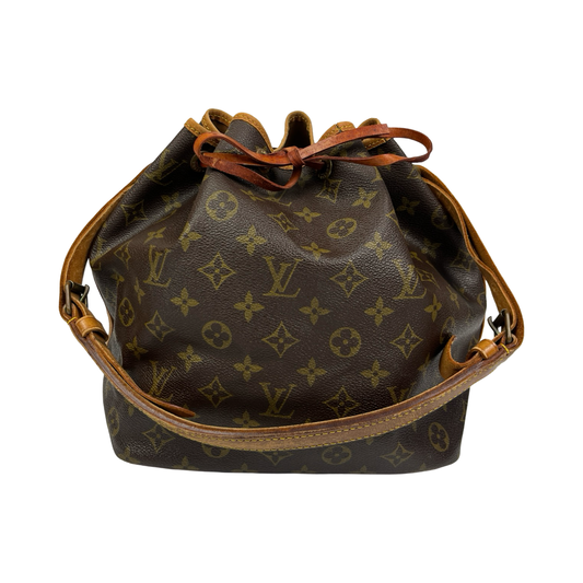 LOUIS VUITTON CANVAS MONOGRAM SAC NOE PETIT