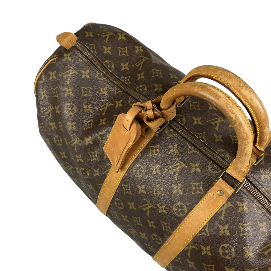 LOUIS VUITTON CANVAS MONOGRAM KEEPALL 55