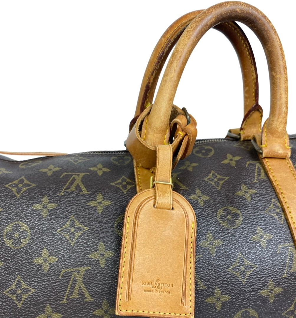 LOUIS VUITTON CANVAS MONOGRAM KEEPALL 45