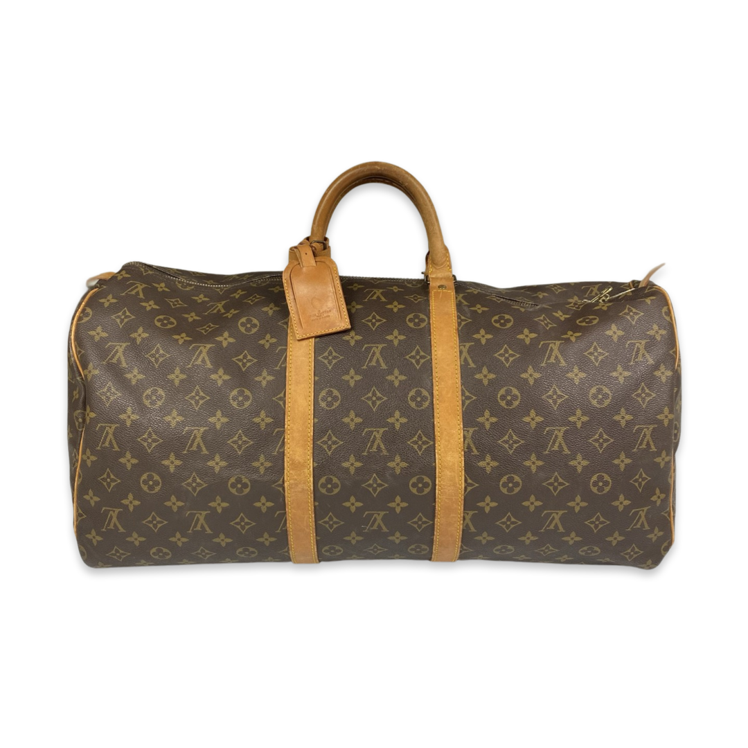 LOUIS VUITTON CANVAS MONOGRAM KEEPALL 55