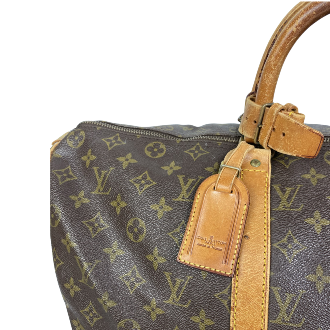 LOUIS VUITTON CANVAS MONOGRAM KEEPALL 50