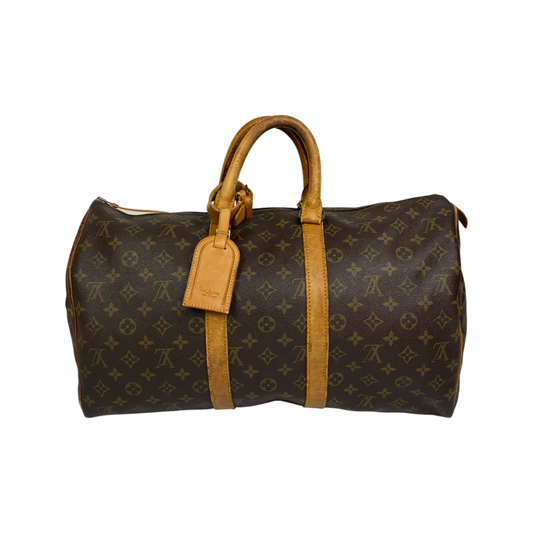 LOUIS VUITTON CANVAS MONOGRAM KEEPALL 45