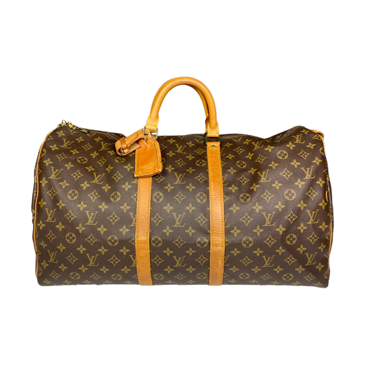 LOUIS VUITTON CANVAS MONOGRAM KEEPALL 55